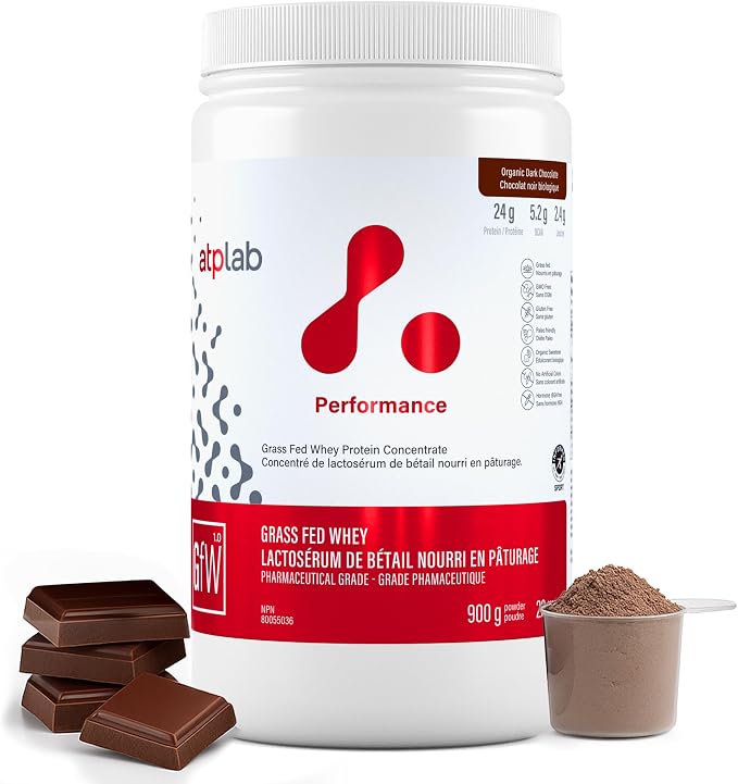 ATP Lab Grass Fed Whey Protein, 900g