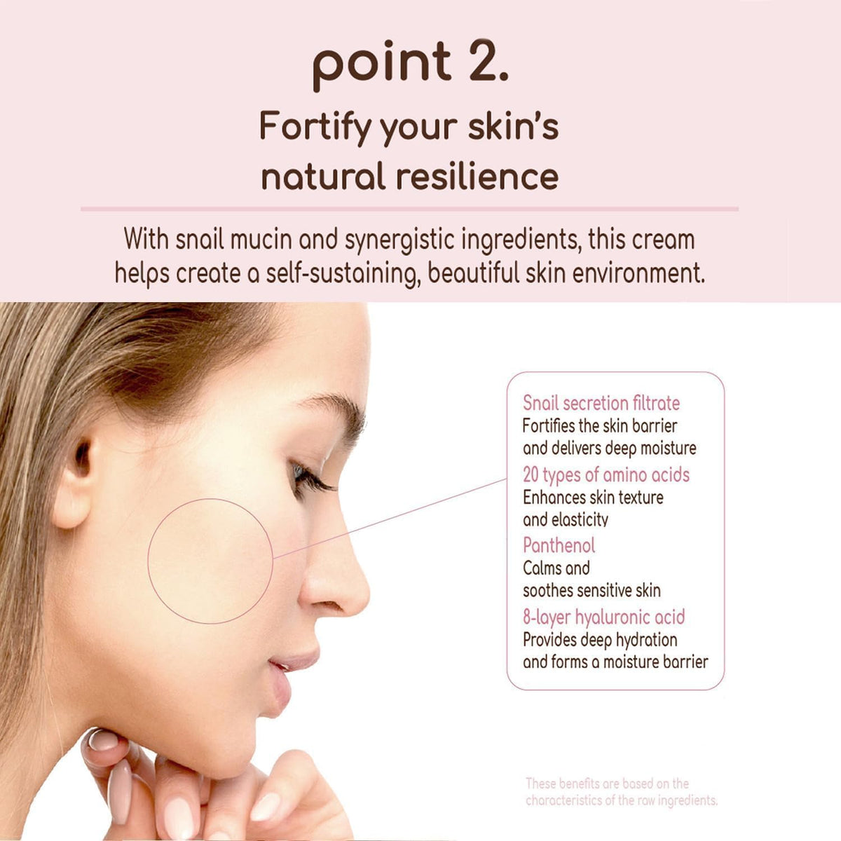 Glass Skin Snail Cream, 80mL – Lightweight Hydrating Facial Moisturizer with Snail Mucin for a Smooth, Radiant-Looking Complexion