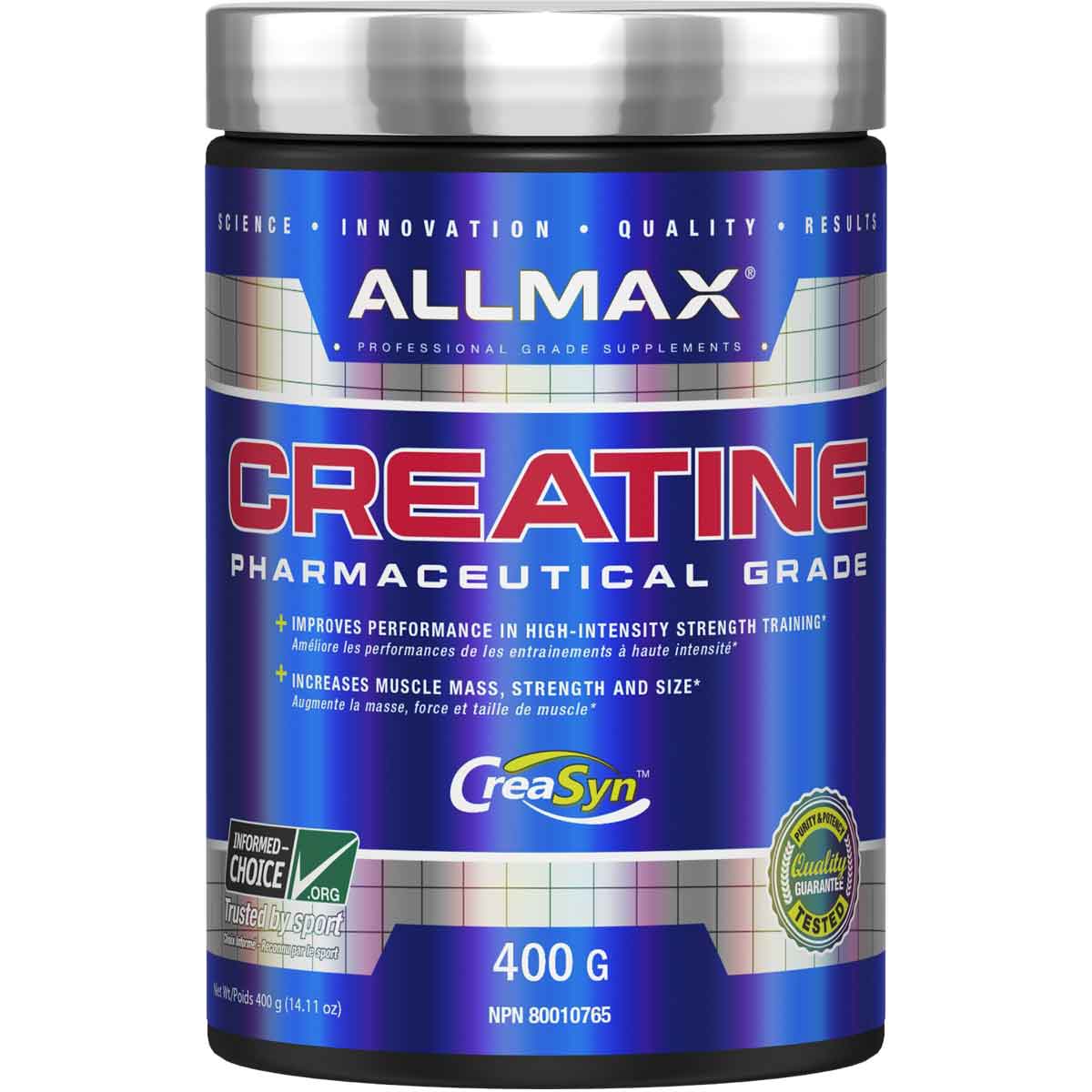 Allmax Creatine Monohydrate, 400g