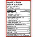 DynaPure DynaWhey nutrition panel