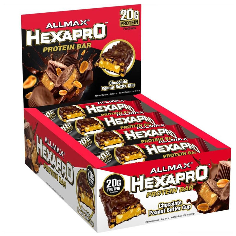 Allmax Hexapro Protein Bar Chocolate Peanut Butter Cup