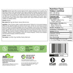 Iron Vegan SPROUTED PROTEIN BARS, 12/box