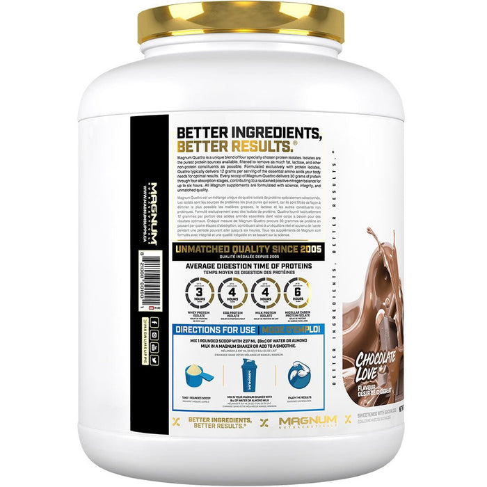 Magnum Quattro nutrition information