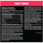 Mutant Hardcore BCAA Nutrition Panel