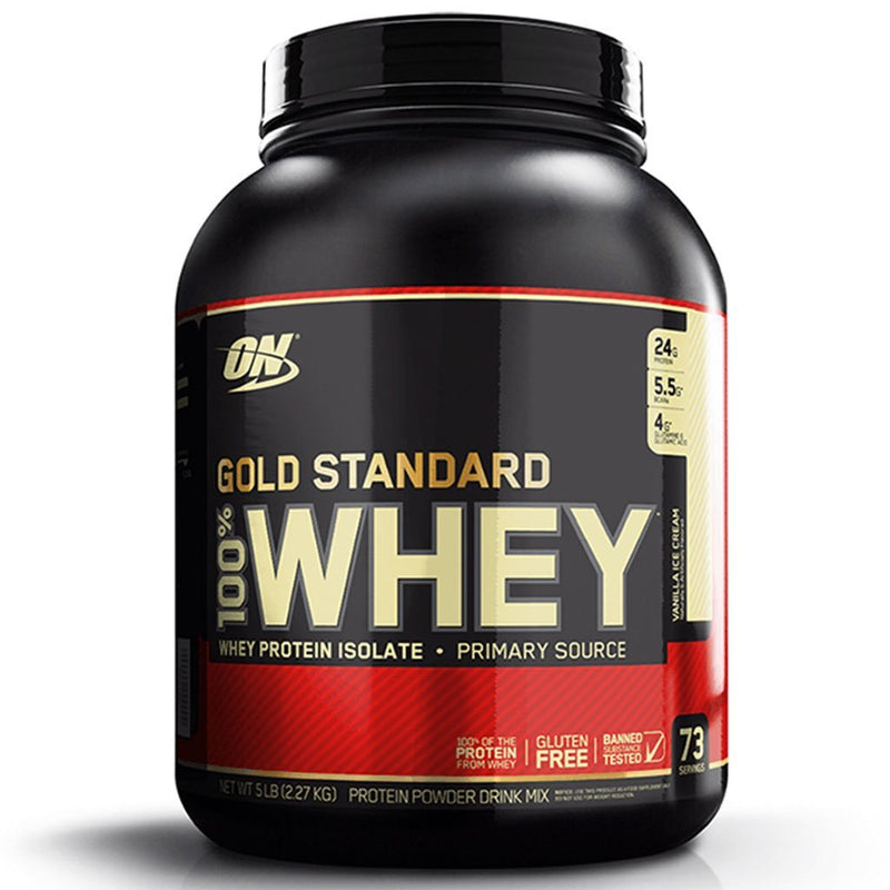 Optimum Gold Standard Whey Vanilla Ice Cream