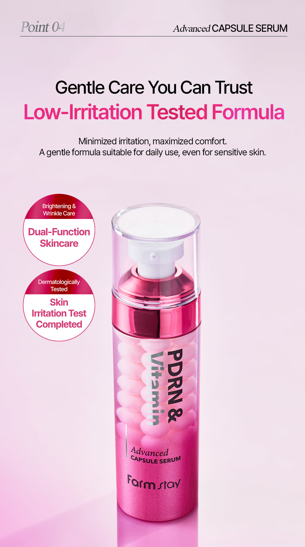 FARMSTAY PDRN & VITAMIN ADVANCED CAPSULE SERUM 55ml
