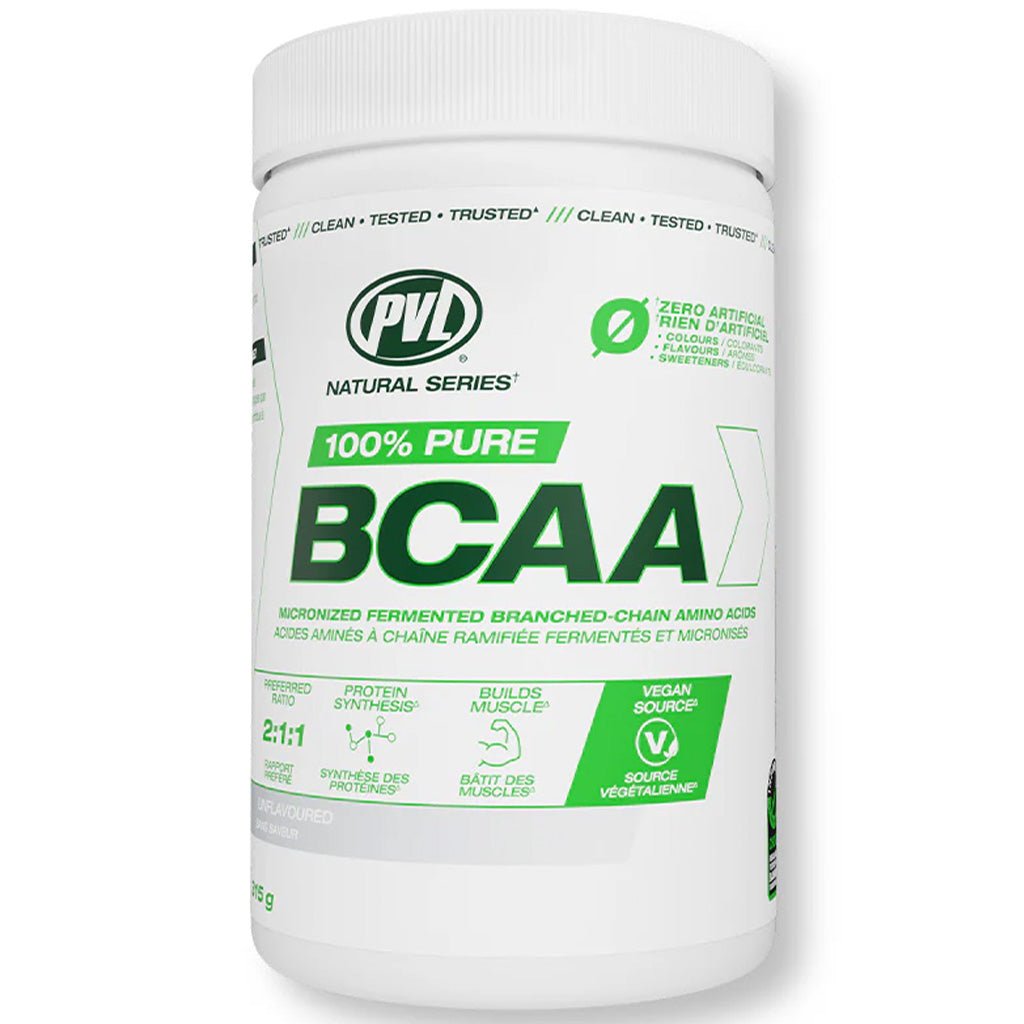 PVL 100% Pure BCAA Powder, 315g Unflavoured