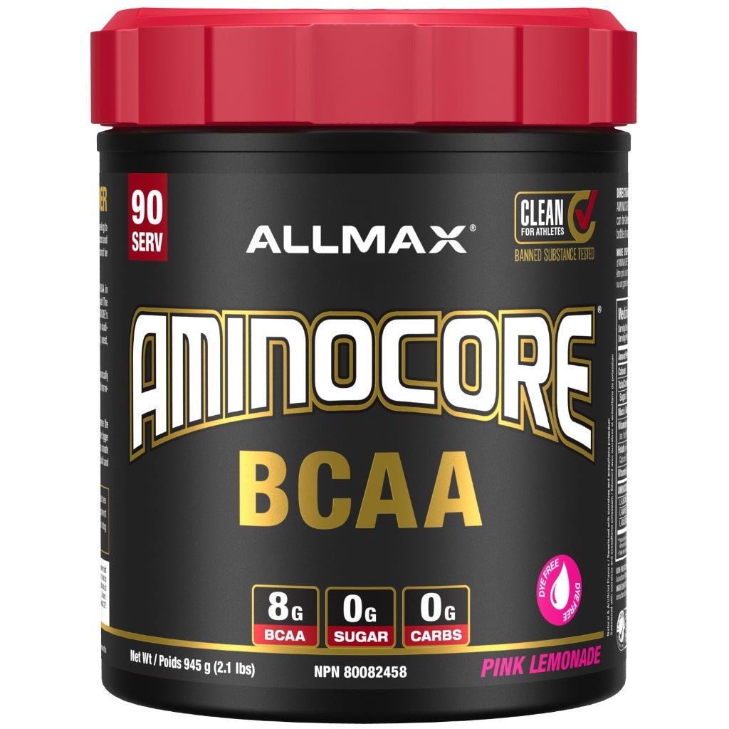 Allmax Aminocore BCAA 90 Servings Pink Lemonade