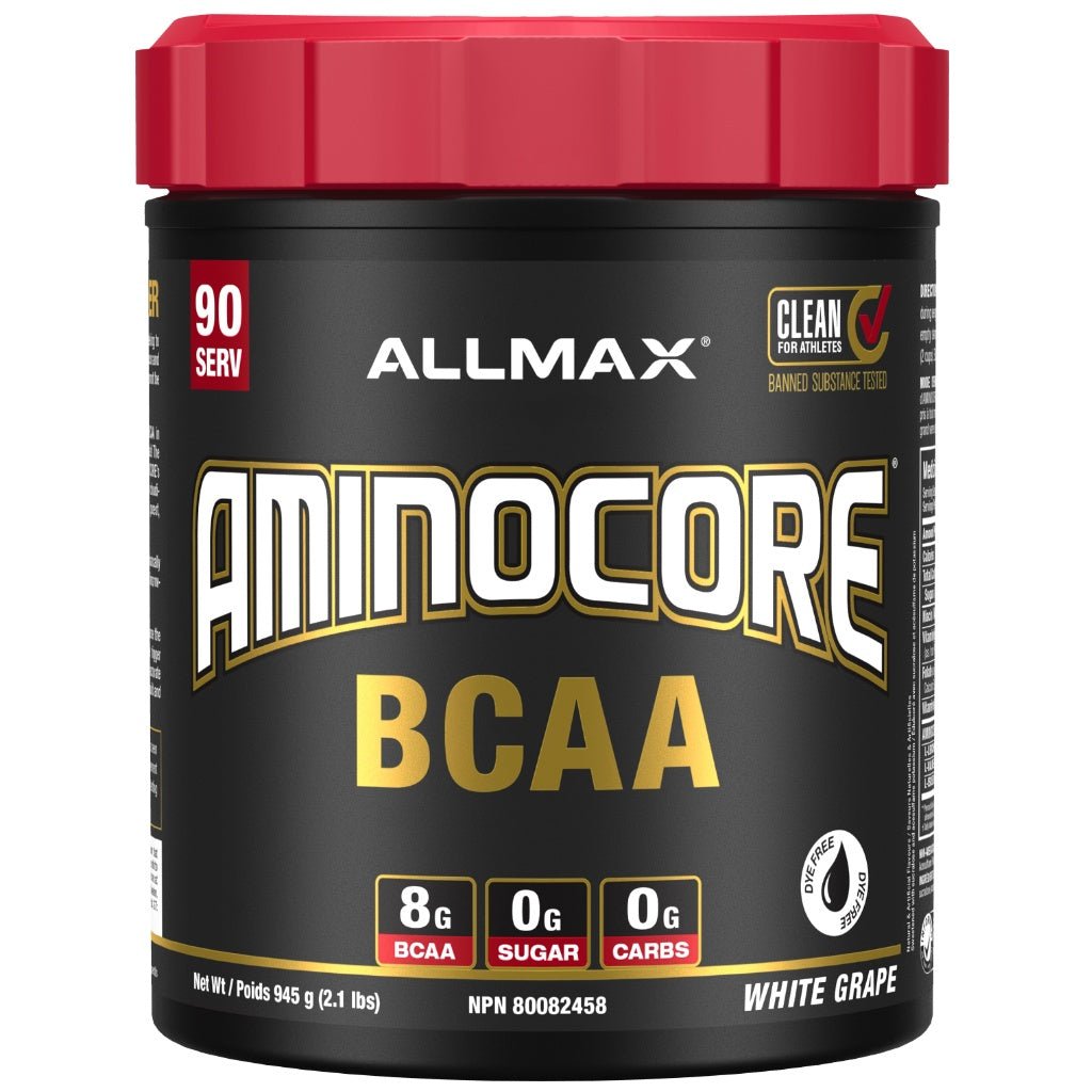 Allmax Aminocore BCAA 90 Servings White Grape