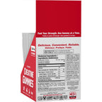 Allmax Creatine Gummies Tray Nutrition Panel