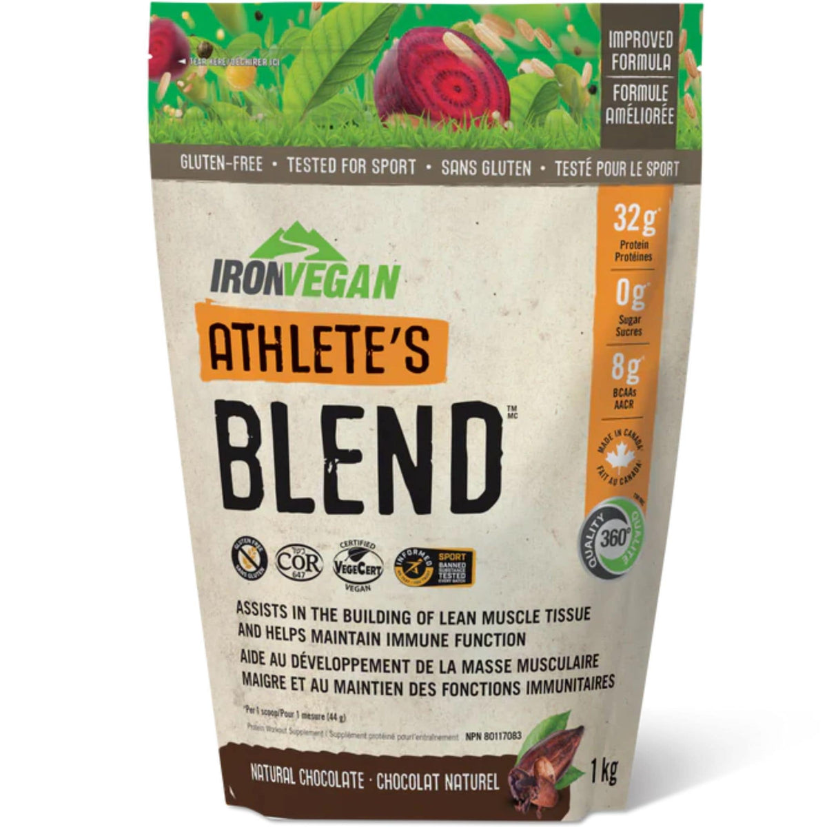 Iron Vegan Athlete's Blend 1kg