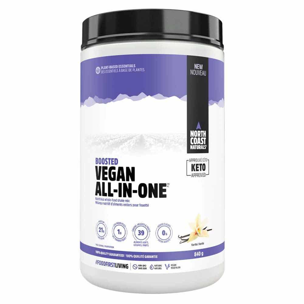 North Coast Naturals Boosted Vegan All-in-One 840g